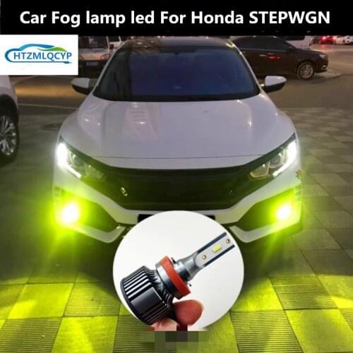 For Honda STEPWGN Car Fog lamp led 12V 6000K 30W STEPWGN RF RG RK RP headlight decoration modification
