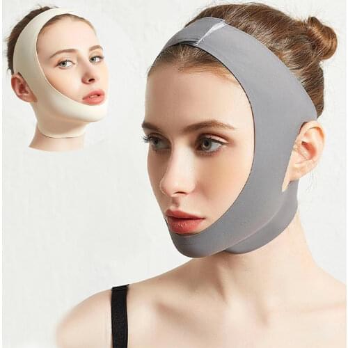 Face V Shaper Facial Slimming Bandage Relaxation Lift Up Belt Shape Lift Reduce Double Chin Face Thining Band Massage Hot Sale