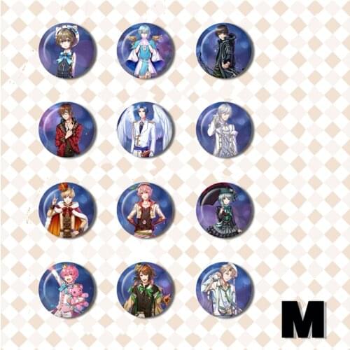 ZXFJXR 1pcs 58MM Game Dreamy Kingdom and 100 Sleeping Princes Round Pins Icons Badges Brooch Backpack Stemma Animation