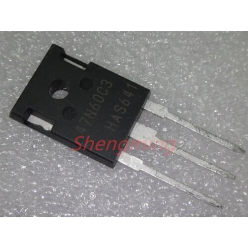 10pcs 47N60C3 SPW47N60C3 TO-247