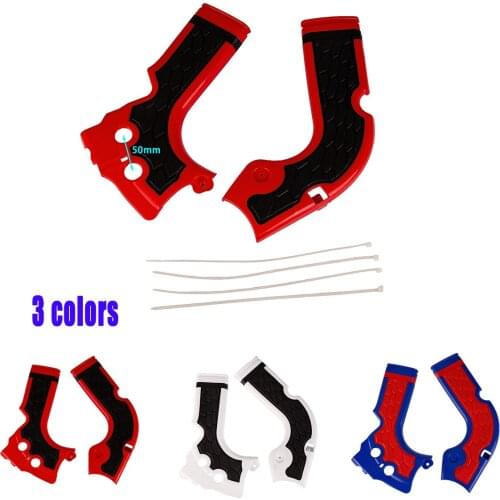 3 Color Motorcycles Frame Guard Motorcross for Honda CRF 250 450 R 2013-2016 CRF X Bikes Frame Protection
