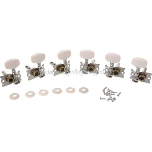 6pcs Classical Guitar Tuning Pegs Single Tuners Keys String Machine Heads Parts N06 dropship