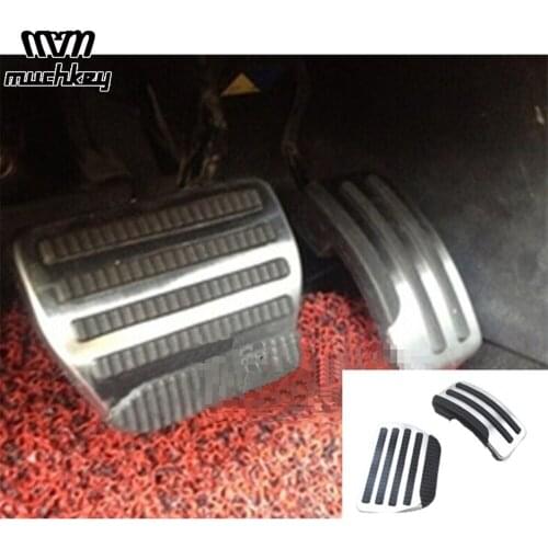 Car Auto Accessories Gas Brake Pedals Foot Pedal For Nissan Qashqai Dualis 2008-2013 for X-Trail 2010-2013 AT 2pcs per set