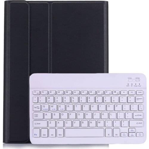 Galaxy Tab S7 Bluetooth Keyboard Cover for Samsung T870 T875 Russian Spanish Keyboard Case Detachable Flip PU Leather Case