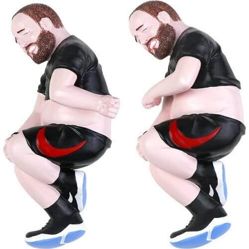 Action Figures Collection Model Toy Resin Dunk Champions Tom Injured Resin Doll Toy Home Decor Ornament Novel Crafts