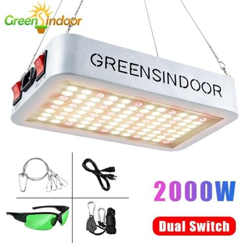 2000W Full Spectrum Led Grow Lights VEG And BLOOM Phytolamp For Plants Growbox Tents Flowering Lamp For Cultivation 430-780nm