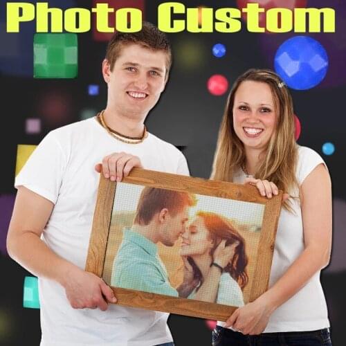 Photo Custom Diamond Painting Cross Stitch Picture Of Rhinestone 5D DIY Mosaic Diamond Embroidery Embroidery Home Decoration