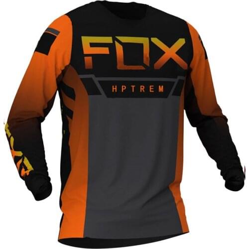 Motorcycle Mountain Bike Downhill Team Jersey MTB Offroad fxr Bicycle Locomotive Shirt Cross Country Mountain hptrem fox jersey