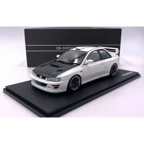 IG 1:18 Subaru Impreza 22B-STi GC8 Blasthole light Limited Edition Resin Metal Die Casting Model Racing Static Toys