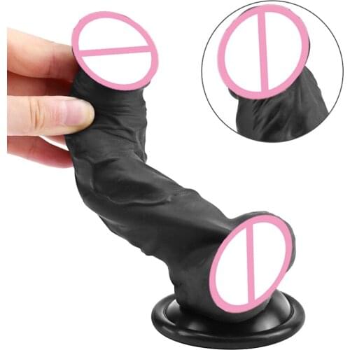 Lesbian Toys Big Fake Dick Silicone Females Masturbation Realistic Penis Huge Dildos Adult Erotic Product Sex Tools for Women