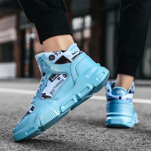 Big Size 44 New Jordan Basketball Shoes Men Breathable High-top Basketball Boots Boys Light Outdoor Sports Shoes Unisex Sneakers