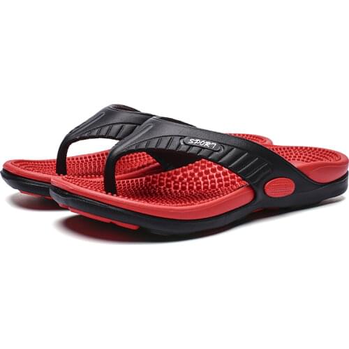 Summer Men Slipper Flip Flops Quick Dry Slippers Soft EVA Male Street Beach Slippers Massage Casual Flip-Flop Footwear Size40-45