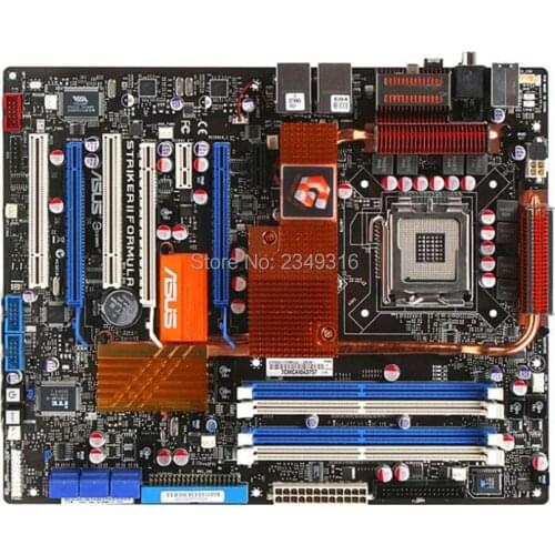 For Asus Striker II Formula Desktop Motherboard 780i Socket LGA 775 DDR2 Original Used Mainboard