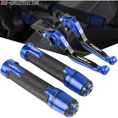Motorcycle Adjustable Folding Extendable Brake Clutch Levers Handlebar Hand Grips for HONDA CBR650F CBR 650F CB650F 2014-2016