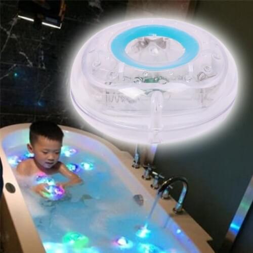 New Colorful Bathroom LED Light Toys Kids Funny Bathing Toys Waterproof in Tub Hot