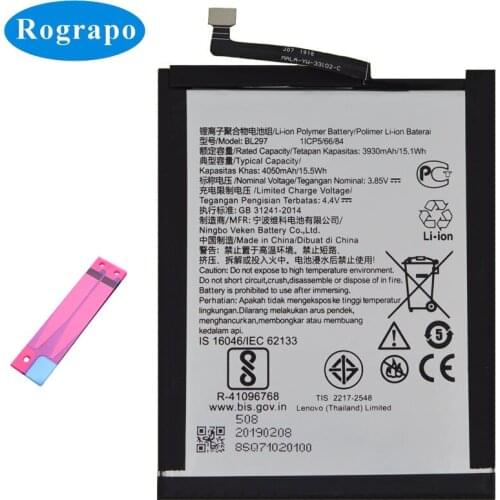 Original 4050mAh BL297 Cell Mobile Phone Battery For Lenovo K5 Pro L38041 / Z6 Youth Edition Z6 Lite L38111