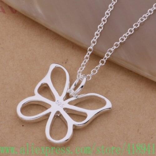 Silver Plated Necklace Silver Plated fashion jewelry pendant /bfwajxda amrajdya AN234