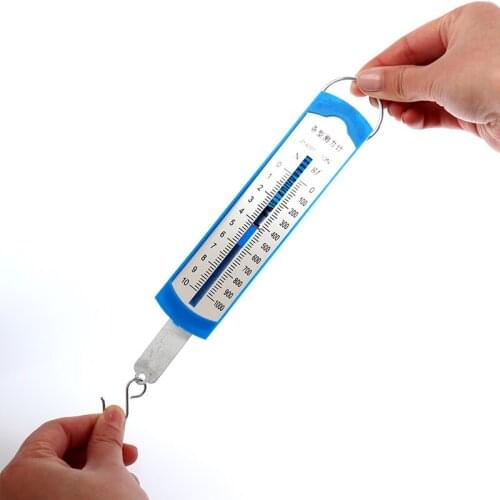 Spring Loaded Thrust Meter Lab Dynomometer Balance Newton Force Spring Scale