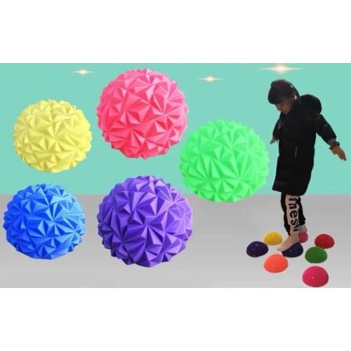 Yoga Half Ball Stepping Stones Outdoor Toys Indoor Games for Kids Children Sport
