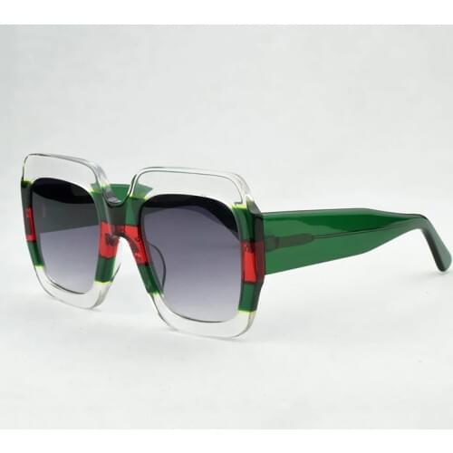 New 2020 Women Sunglasses Luxury Brand Designer Oversized vintage Square Sun Glasses Female Summer Style Shades UV400 GG0178S