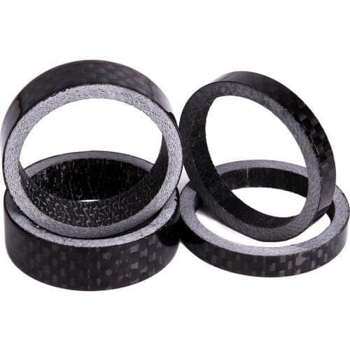 ZTTO Ultra-Light Carbon Fiber Washer for Mountain Road Bike Fork Headset Parts 5mm 10mm Outdoor Bicycle Parts