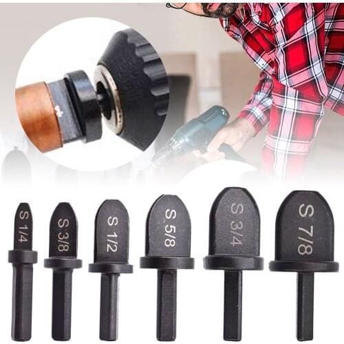 Triangular Shank Expander Air Conditioning Repair Copper Hole Opener 1/4Mm 3/8Mm 1/2Mm 5/8Mm 3/4Mm Expander Swaging DrillBit Set