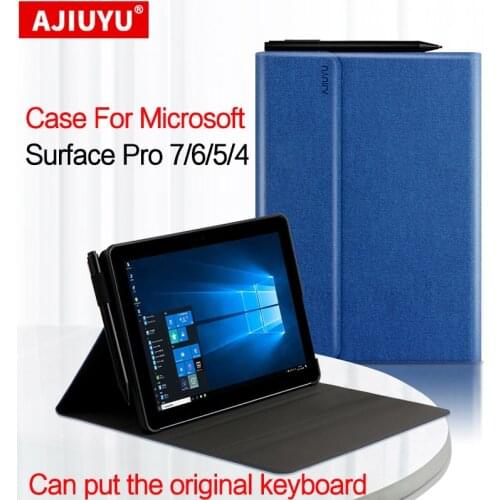 Smart Case Cover For Microsoft Surface Pro 7 6 5 4 Pro7 Pro6 Pro5 Pro4 12.3" Tablet Case Soft Shell Put Keyboard Protective Case