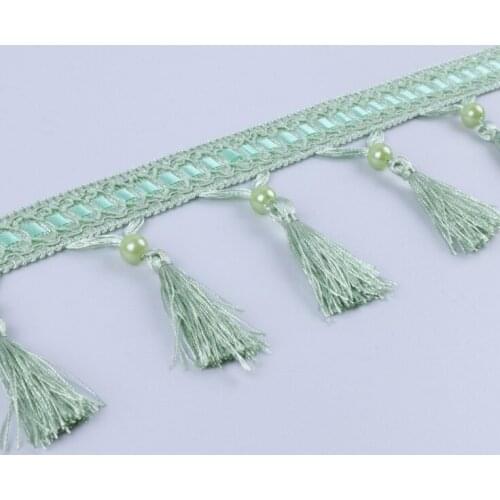 Teardtop Fringe Curtain Lace Tassel Fringe For Curtain Home Textile Accessories