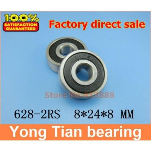 1pcs) SUS440C environmental corrosion resistant stainless steel bearings (Rubber seal cover) S628-2RS 8*24*8 mm