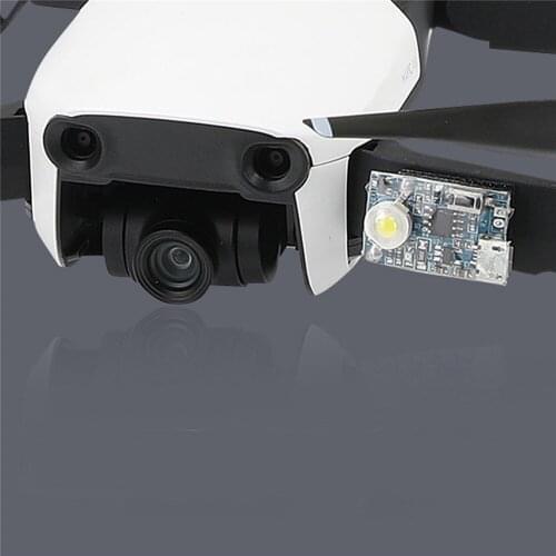1pc Mini Night Flight Flashlight Strobe Light for DJI Mavic Mini / Mavic Air 2 Phantom 4Pro Drone Universal RC Drone Accessories