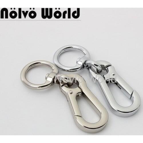10-50pcs 4colors 83*20mm big trigger snap hook metal swivel clasp lobster claws swivel hooks hardware hook clasp high quality