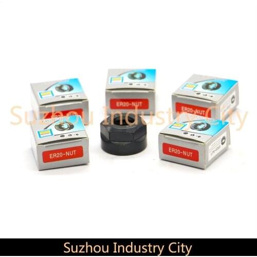 5pcs ER20 -A collet nut for cnc engraving spindle motor / ER20 collet chuck CNC Clamping
