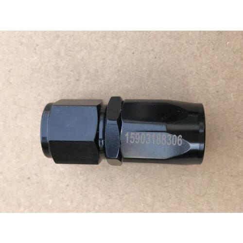 AN6 STRAIGHT SWIVEL HOSE END FITTING/ADAPTOR OIL/FUEL LINE -6 AN UNIVERSAL