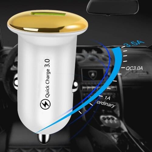 USB Car Charger Universal Mini Phone Charger QC 3.0 For iPhone 12 pro max 11 X Xr Xs Xiaomi Samsung s20 s10 Fast Quick Charger