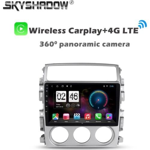 360 Panoramic Camera Carplay 6GB+128GB Android 10.0 Car DVD Player GPS Map WIFI Bluetooth RDS Radio For Suzuki LIANA 2005 -2013