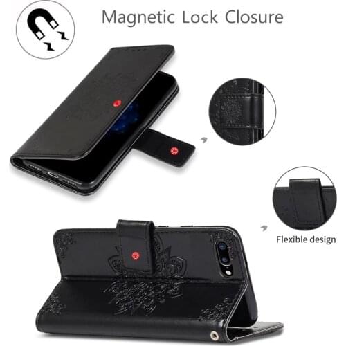 YXAN phone case bag kaleidoscope pattern for iPhone12 Mini 7 8plus X XR XS mobile wallet for iPhone11 11Pro 11Promax