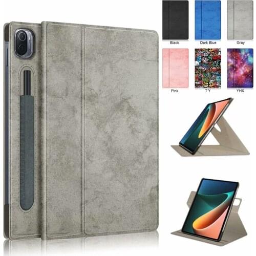 360° Rotation Stand Cover for Xiaomi Mi Pad 5 / MiPad 5 Pro 5G 11 Inch 2021 Tablet Case for Mipad 5 Xaomi MiPad 5 Pro Case Funda