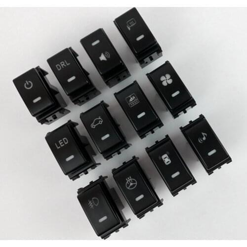 DRL Power Supply Steering Sheel Heating Rearview Mirror Music Volume Switch Button wire For Nissan Qhashqai 2008-2015 hxh