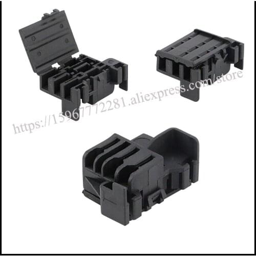 H15 Male connector female 3-pin nylon PA66 wire connectorterminal Plugs socket Fuse box Wire seal connector 200PCS