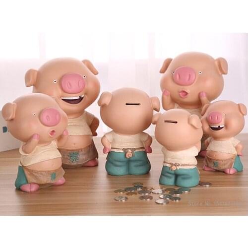 Piggy piggy bank with large capacity can only save money, not withdraw money, childrens savings, save money, Christmas gifts