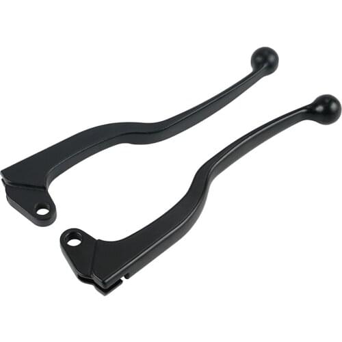 Motorcycle Pair Brake Clutch Levers Front Black Aluminum for Yamaha TTR125 E TW200 Lever Blades Motorcycle Brake Lever 1996-2003