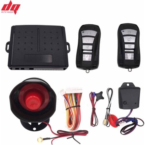 New Car Styling Alarm System 12+4 Auto Door Remote Central Control Lock Locking Keyless Entry System with Alarm Speaker Indictor