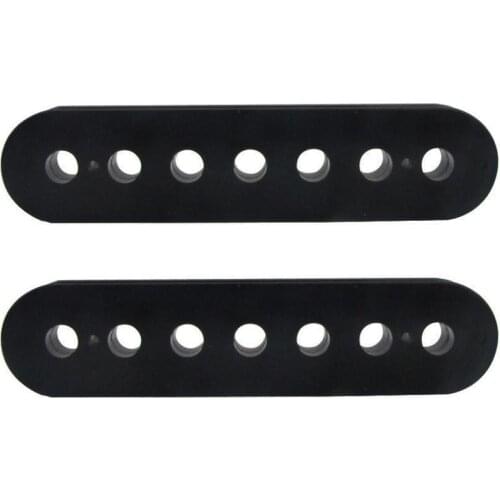 NEW 2Pcs 7 String Electric Guitar Humbucker Bridge Pickup Bobbins Slug Bobbins 62mm Pole Spacing