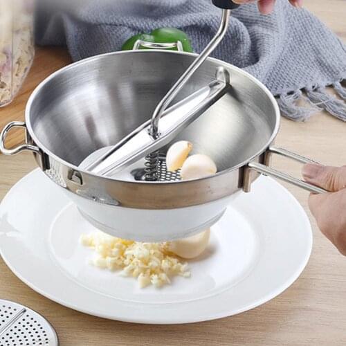 Food Masher Multi-use Excellent Grinding Stainless Steel Home Food Grade Materials Food Grinder for Baby