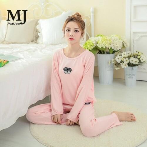 MaiJee Pink Pajama Pyjamas Pijama Feminino Pijama Entero Pajamas For Women Pyjama Femme Pajama Women Pijamas Mujer