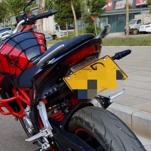 Motorcycle License Plate Frame Turn Signals Apply for Loncin Voge 300r 500r 300ac