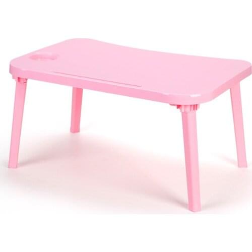 Folding Laptop Table Notebook Desk Breakfast Serving Bed Trays Adjustable Foldable with Flip Top and Legs Computer Desk Stand