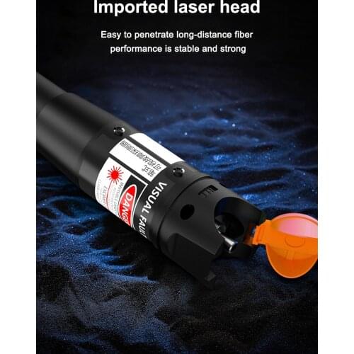 30mw 30km VFL Visual Fault Locator Red Laser FTTH Fiber Optic Cable Tester Pen