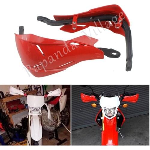Handguards for Honda CRM CRF CR XR 125 150 250 450 R/L/X/Rally Supermoto Enduro Red Hand Protector Shields
