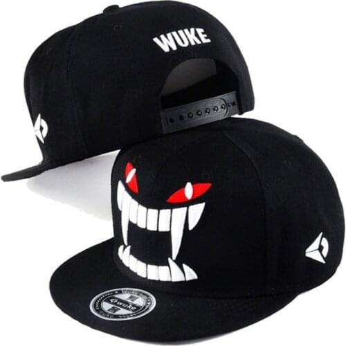 Star Jay Chou Same Style High Quality Grimace Embroidery Hip Hop Caps Men and Women Hat Outdoor Sports Rebound Hats